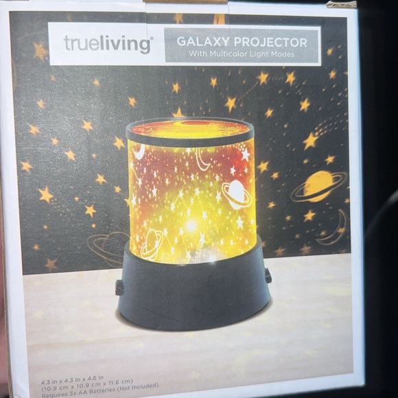 Trueliving Galaxy Projector with Multicolor Light Modes - Picture 2 of 3